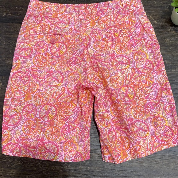 Lilly Pulitzer 10 Speed Bicycle Print Resort Short - Picture 6 of 10
